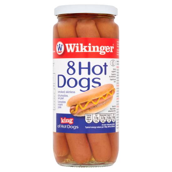 Wikinger Hot Dogs Bockwurst Style in Brine (8ct)