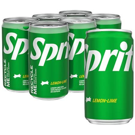 Sprite Soda, Lemon-Lime (6 x 7.5 fl oz)