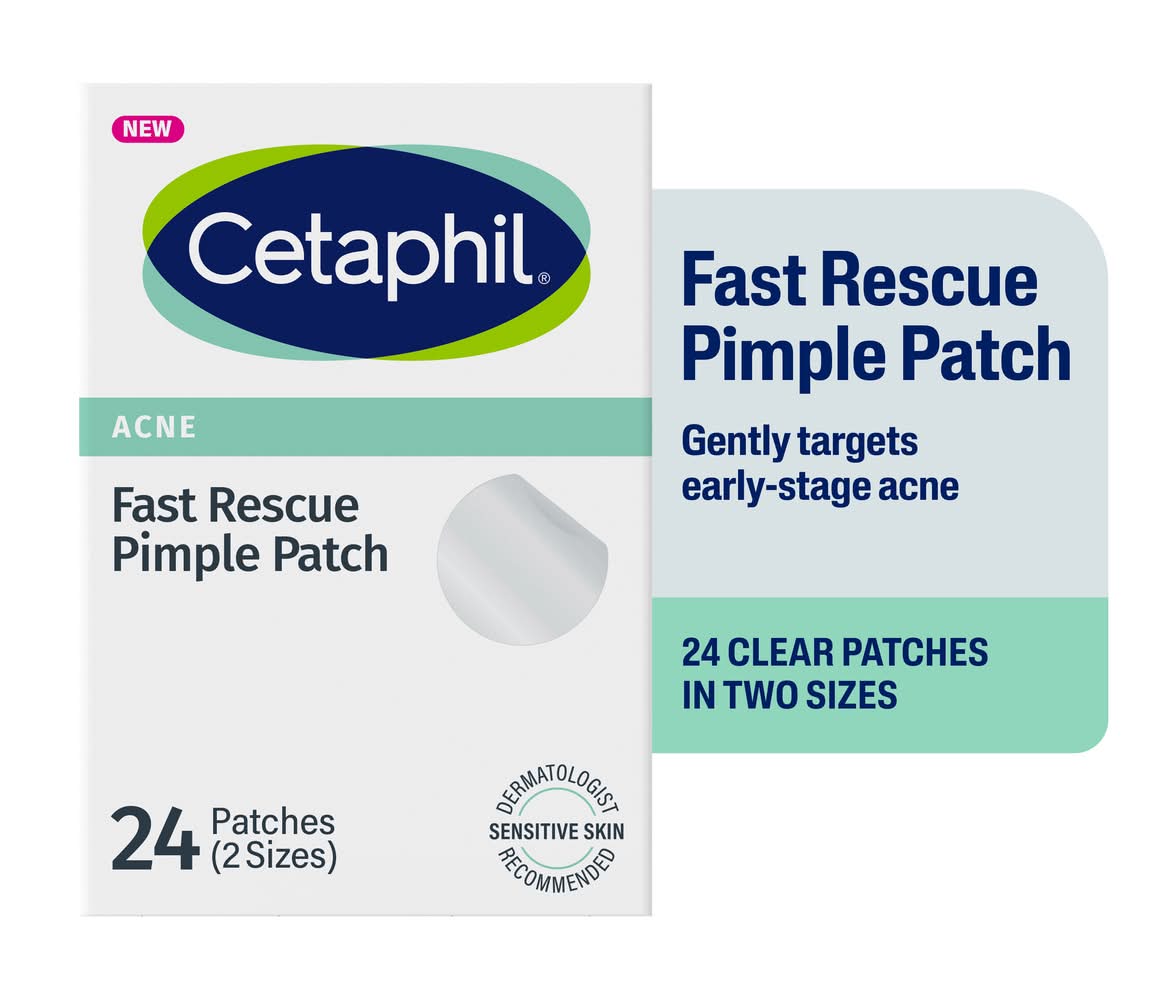 Cetaphil Acne Spot Pimple Patches With Salicylic Acid (24 pack)