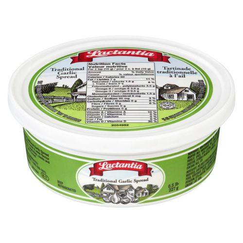 Lactantia soya-ail - traditional garlic spread (227 g)
