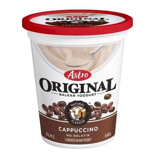 Astro Original Balkan Cappuccino Yogourt 6% (650 g)