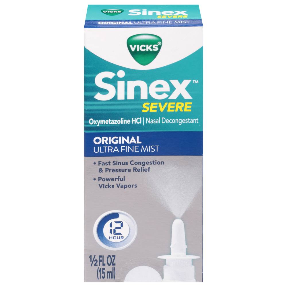 Vicks Sinex Severe Original Ultra Fine Mist