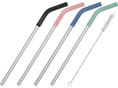 Smash Straws, Assorted Colors, 4/Set (8277)