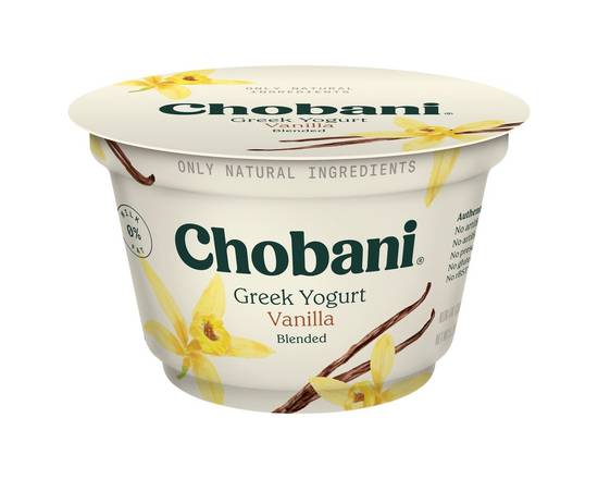 Chobani · Vanilla Blended Greek Yogurt (5.3 oz)