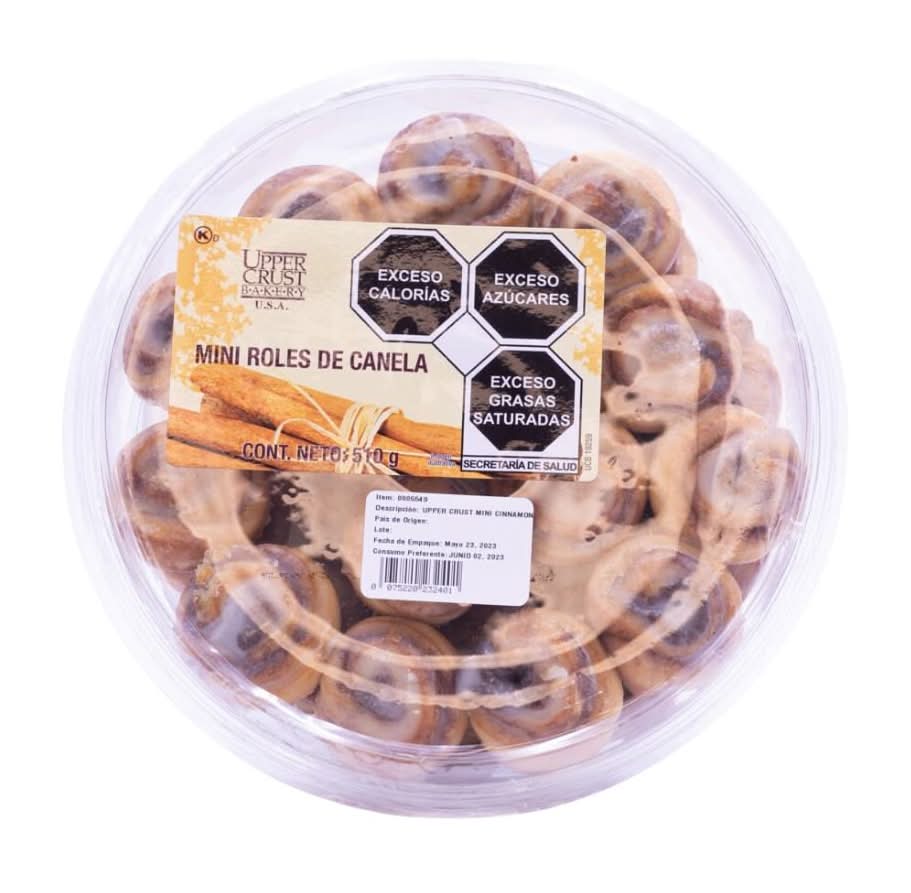 Upper Crust · Mini roles de canela (510 g)