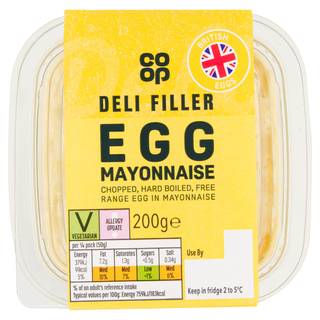 Co-op Deli Filler Egg Mayonnaise 200g