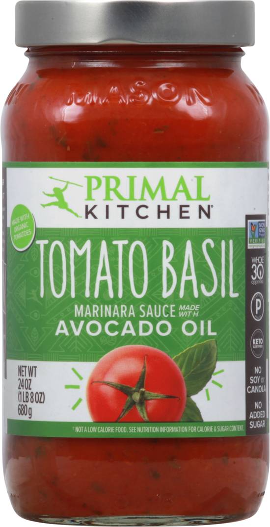 Primal Kitchen Marinara Sauce (tomato basil)