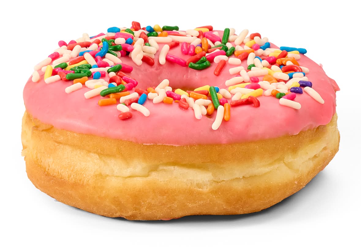 Wawa Frosted Donut, Strawberry