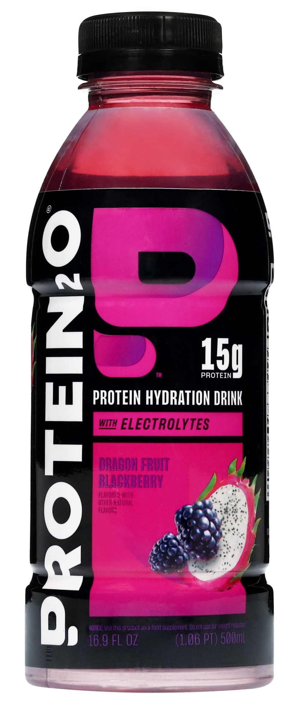 Protein2o Protein Infused Water, Dragon Fruit-Blackberry (16.9 fl oz)