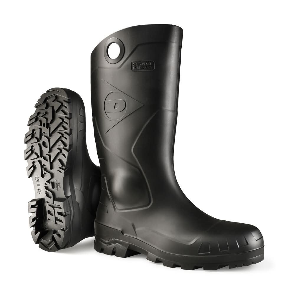 Dunlop Chesapeake Waterproof Boots 12 Us Black 1 Pair Waterproof