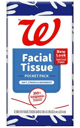 Complete Home Facial Tissue, 8.3" x 8.3" (12 ct)