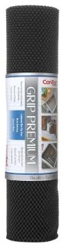 Con-Tact Non-Adhesive Grip Shelf Liner, Black