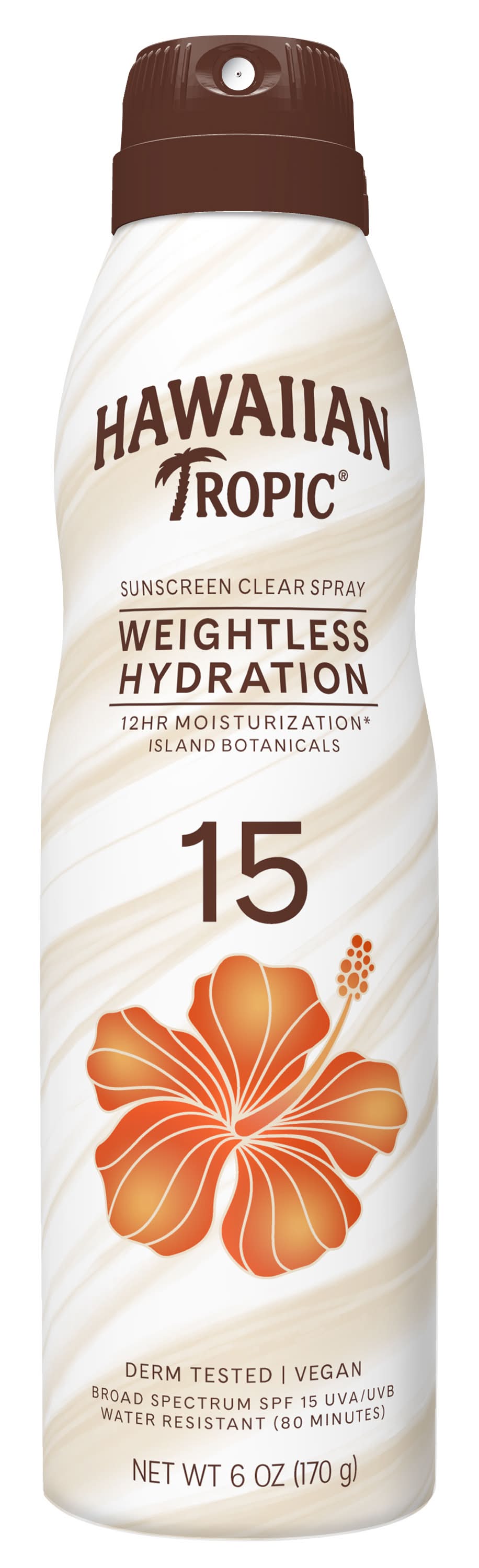 Hawaiian Tropic Silk Hydration Weightless Sunscreen Spray Spf 15 (6 oz)