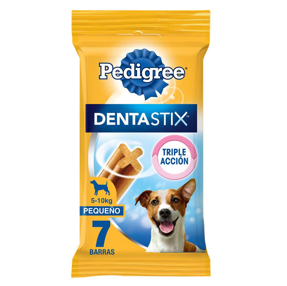 Pedigree dentastix snack perros razas pequeñas (bolsa 110 g)
