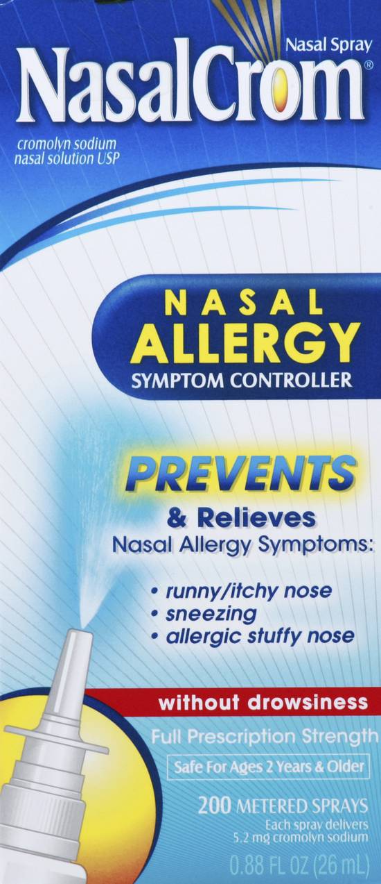 Nasalcrom Prevent & Relieves Nasal Allergy Spray