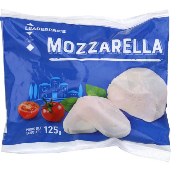 Fromage Mozzarella Leader price 125g
