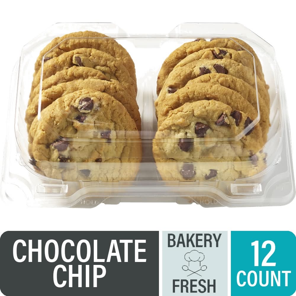 Bakery Fresh Flavored Cookies, Chocolate Chip (12 ct)