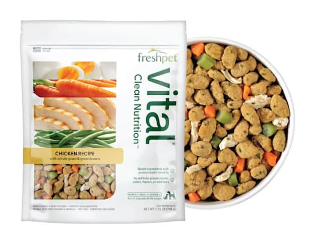 Freshpet Vital Balanced Nutrition Dry Dog Food, Chicken Whole Grain & Green Beans (1.75 lbs)