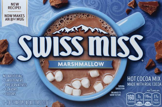Swiss Miss Marshmallow Hot Cocoa Mix (8 ct)