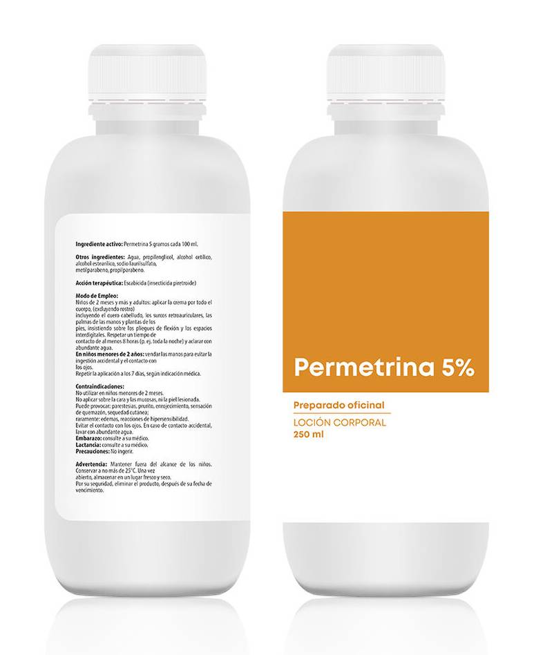 Permetrina 5% Locion Corporal 250ml