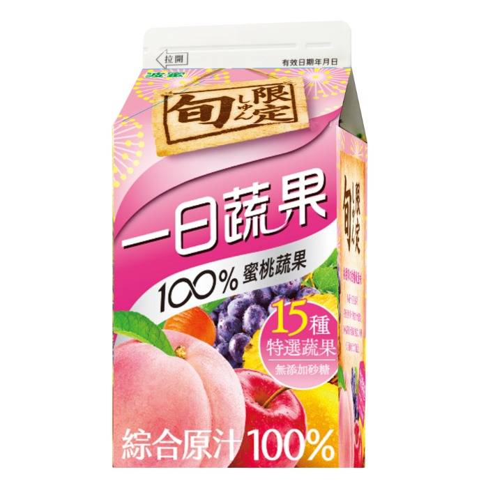 一日蔬果100%蜜桃綜合蔬果汁