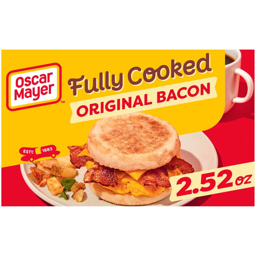 Oscar Mayer Fully Cooked Original Bacon