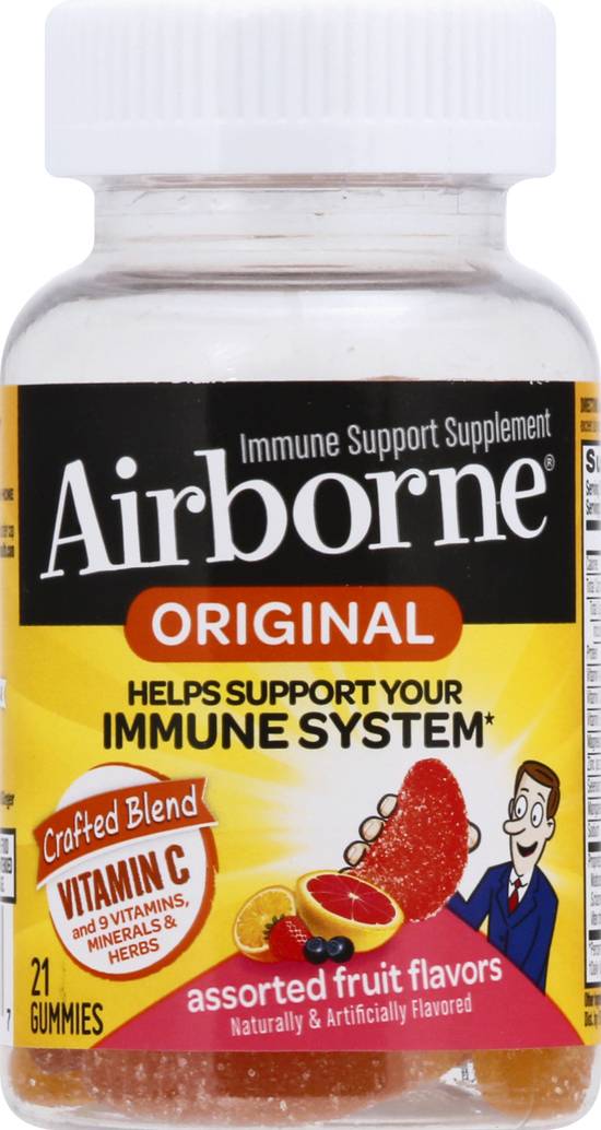 Airborne Original Immune Support Supplement Assorted Fruit Flavors (21 ct)
