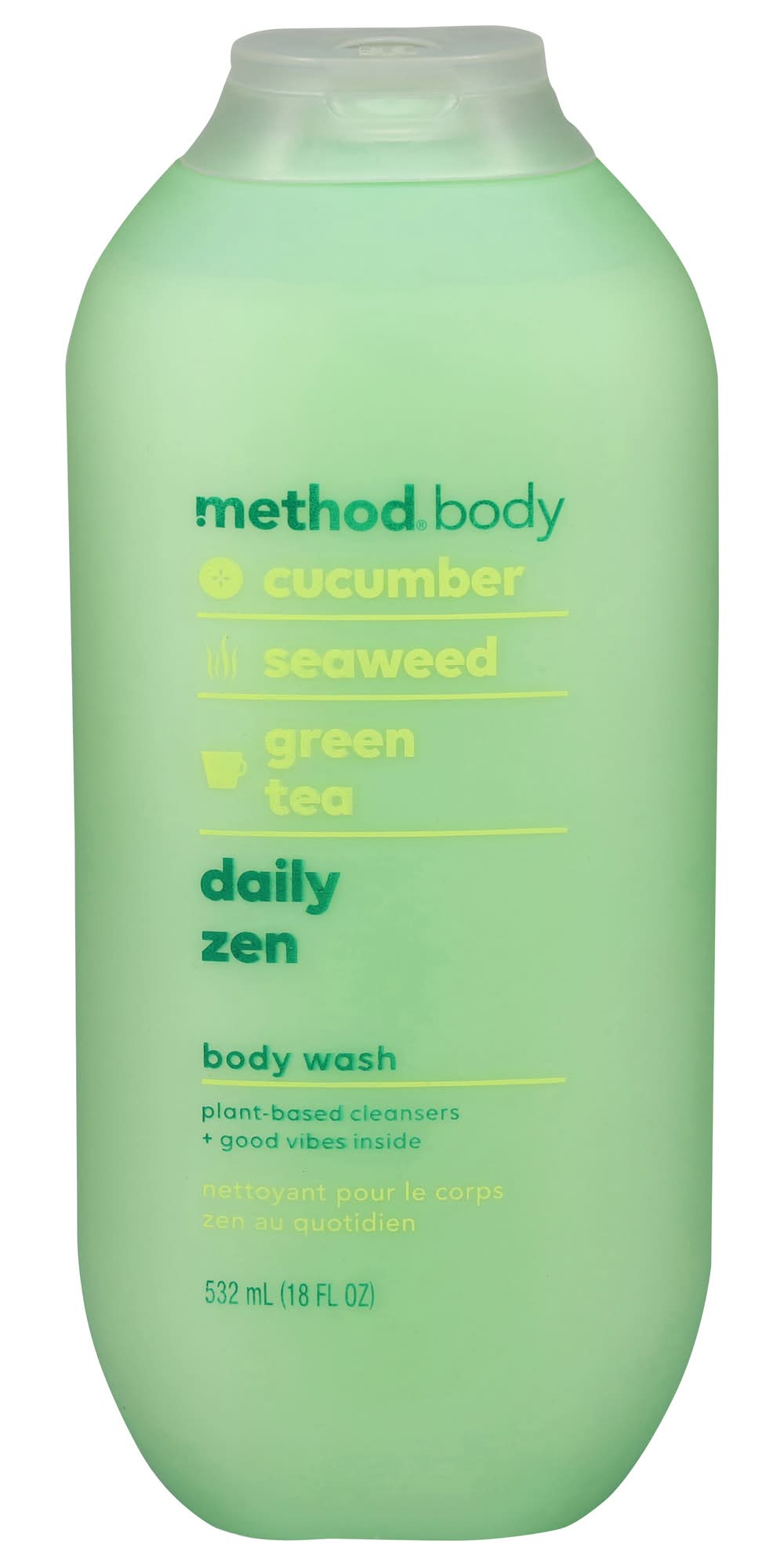 Method Cucumber Seaweed & Green Tea Daily Zen Body Wash (18 fl oz)