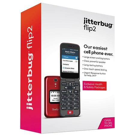Lively Jitterbug Flip2 Phone For Seniors
