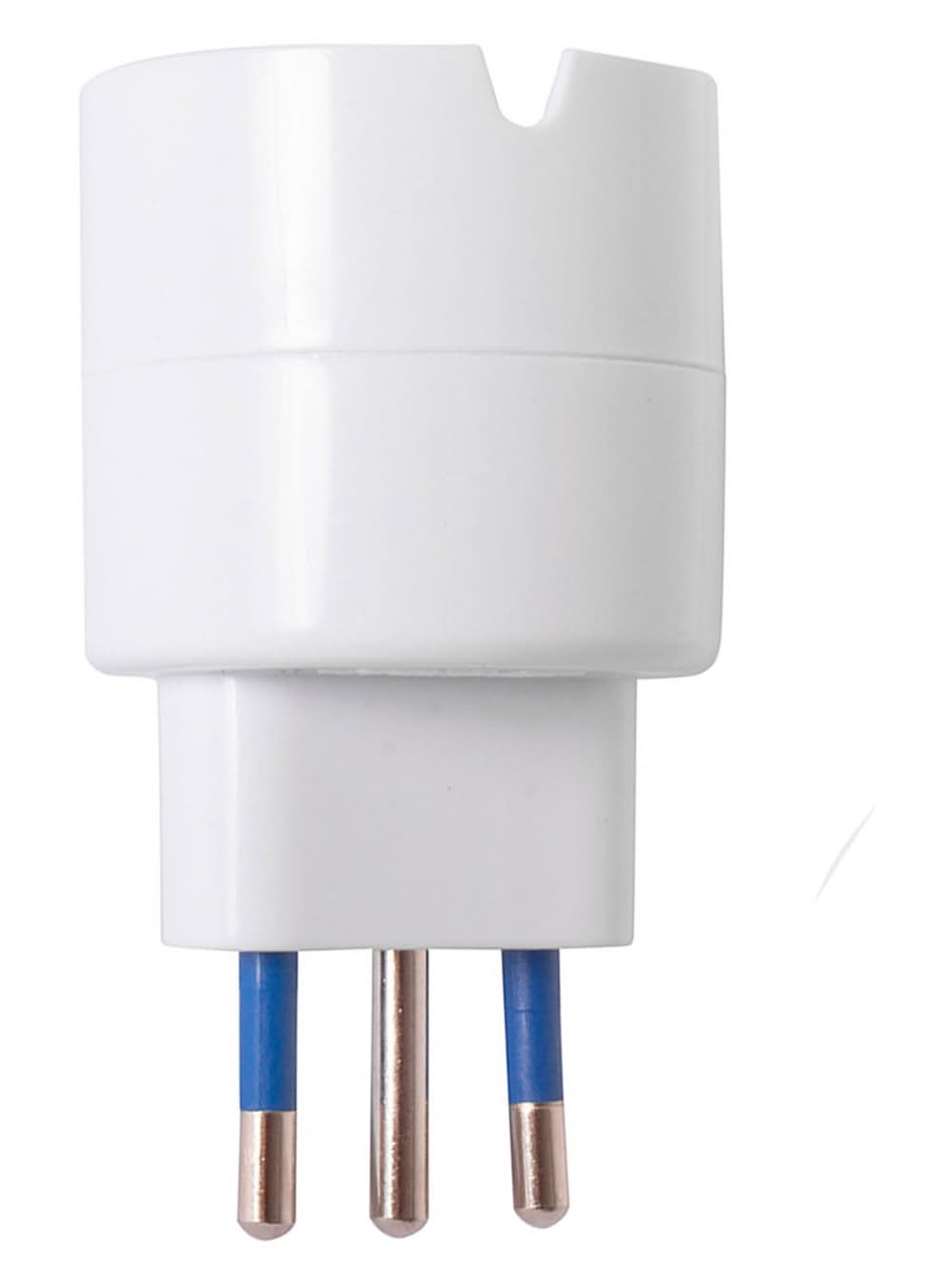 Rema · Adaptador schuko 10a 250v blanco