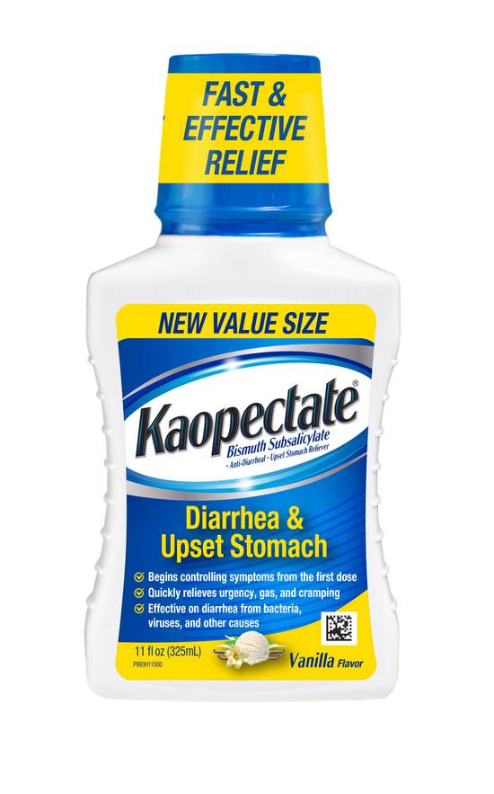 Kaopectate Diarrhea & Upset Stomach Relief Liquid - Vanilla, 11 fl oz