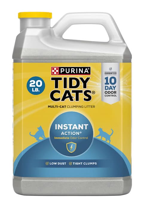 Tidy Cats Clumping Instant Action Multi Cat Litter, 20 lbs.