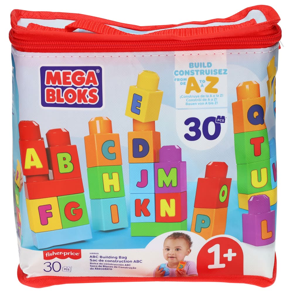 Mega Bloks Abc Building Bag