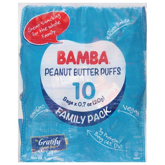 Bamba Peanut Butter Puffs Family pack