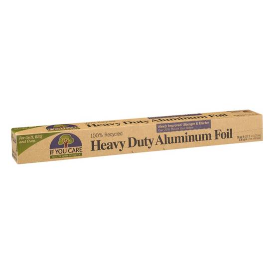 30 sq ft Heavy Duty Aluminum Foil If You Care 1 roll