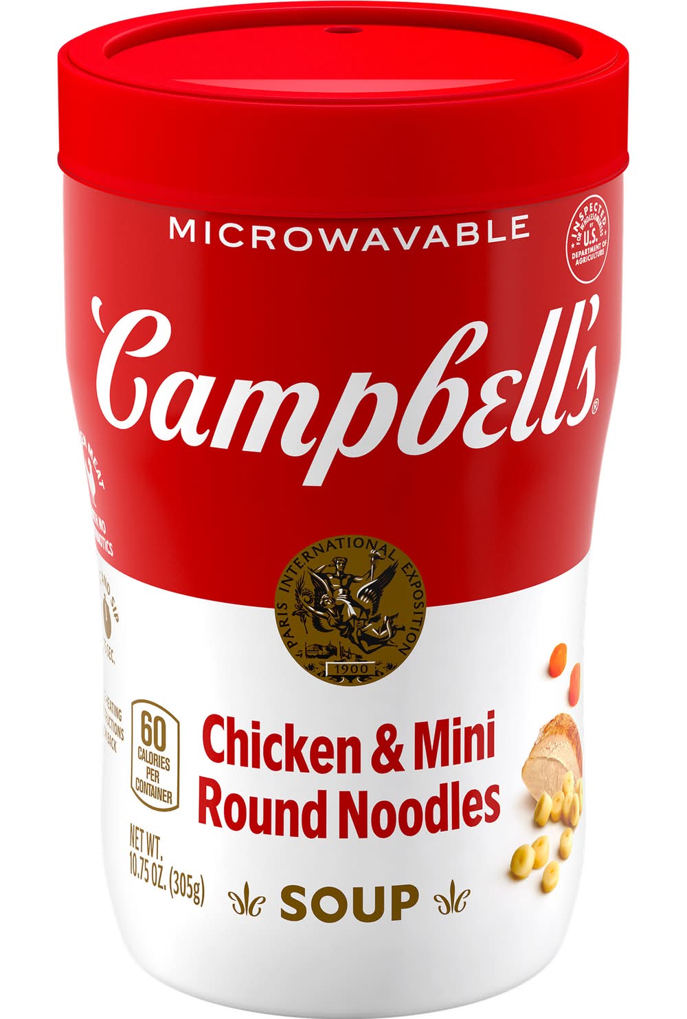 Campbell's Soup, Chicken-Mini Round Noodles (10.75 oz)