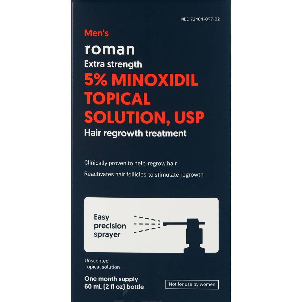 Roman Minoxidil Spray For Hair Regrowth