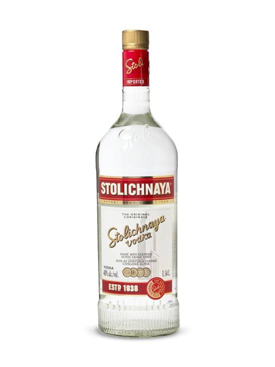 Stolichnaya Vodka (1.14 L)