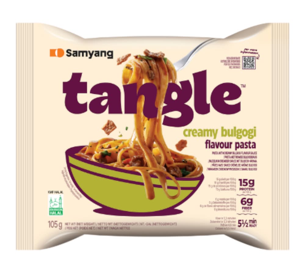 Samyang Creamy Bulgogi, Tangle Flavored Pasta (105g)