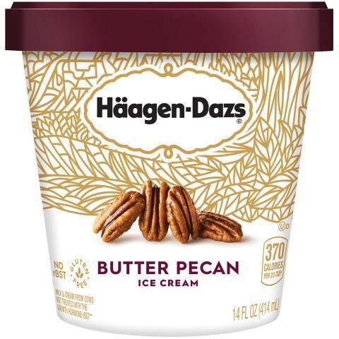 Haagen Dazs Butter Pecan 14oz