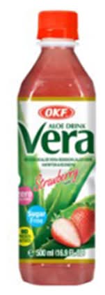 OKF Aloe Vera Strawberry Drink (16.9 fl oz)