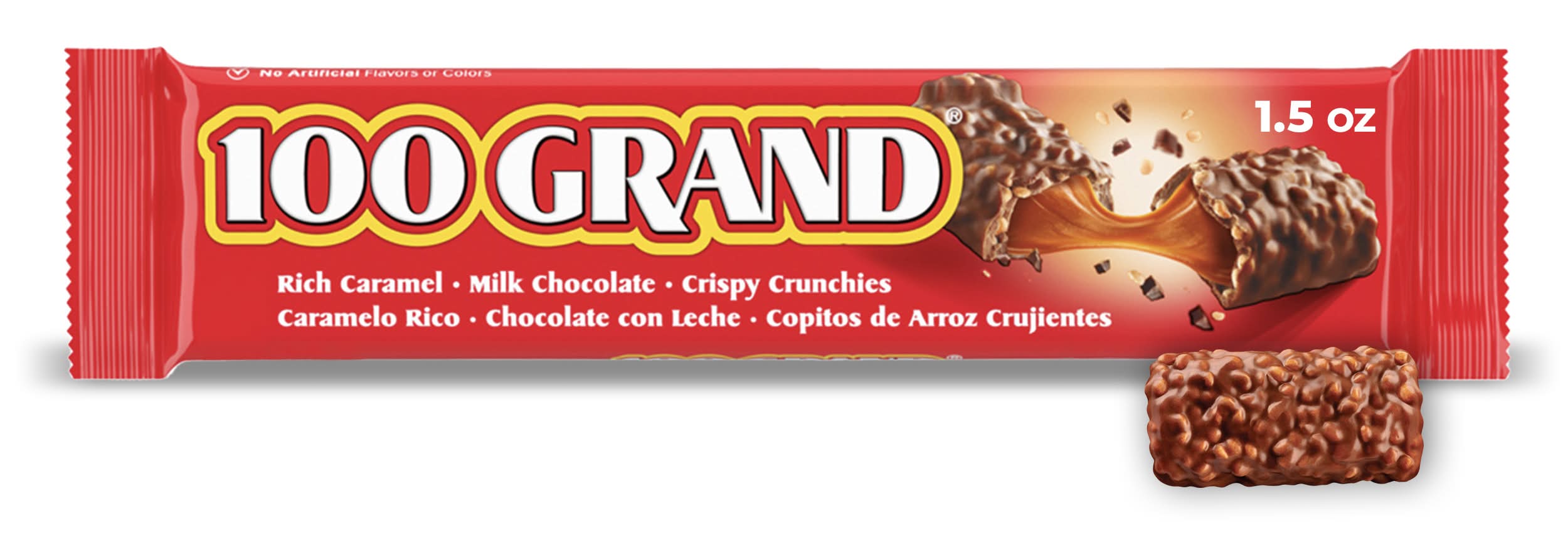 100 Grand Rich Caramel Milk Chocolate Candy Bar (1.5 oz)