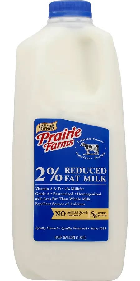 Prairie Farms 2% Reduced Fat Milk