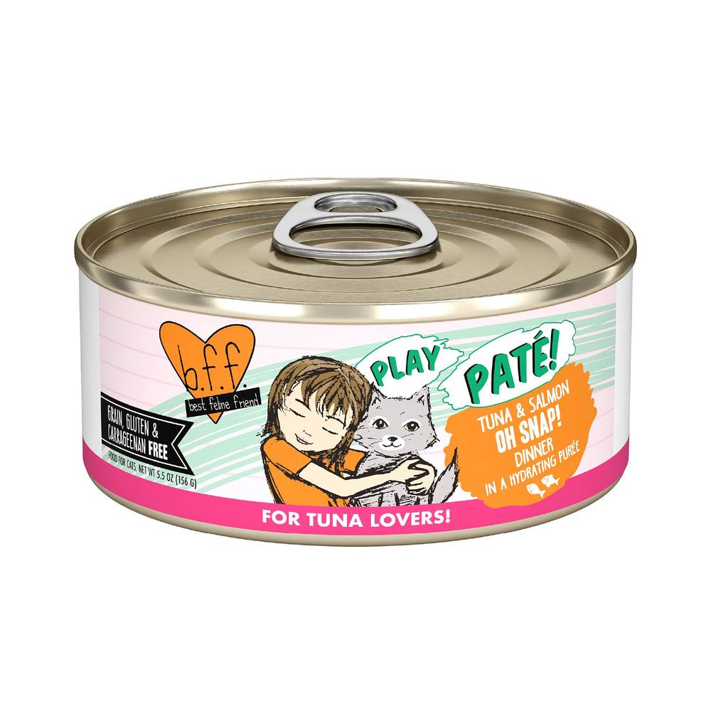 Weruva B.f.f. Play Pate Lovers Wet Cat Food (tuna-salmon)