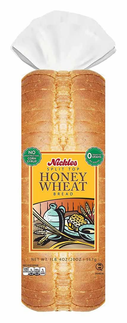 Nickles Split Top Honey Wheat Bread