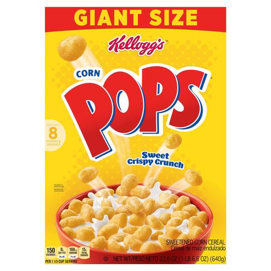 Kellogg`S Sweetened Corn Pops Cereal