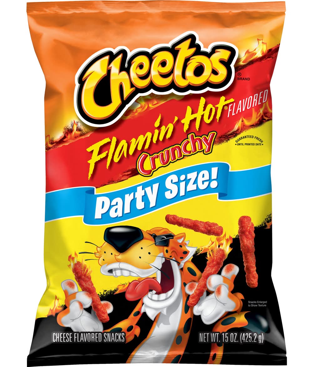 Cheetos Crunchy Snacks, Flamin' Hot (15 oz)