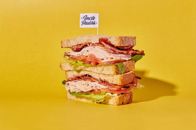 Turkey Club on Sourdough