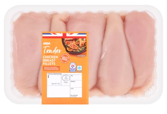 ASDA Tender Chicken Breast Fillets (1kg)