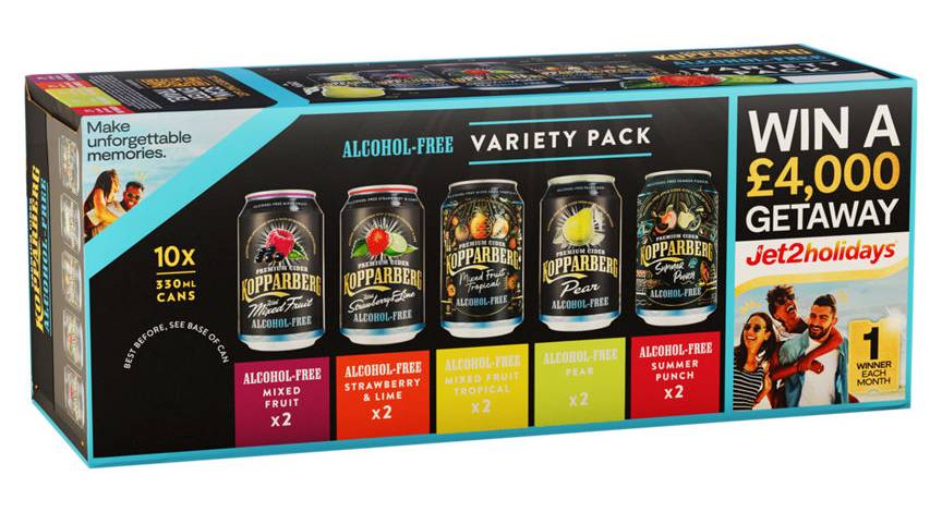 Kopparberg Alcohol-free Variety Pack 